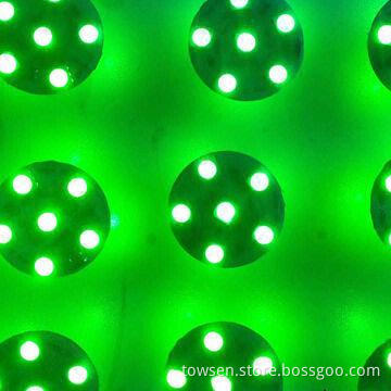 RGB amusement cabochon lamp, ≤1.6W power
